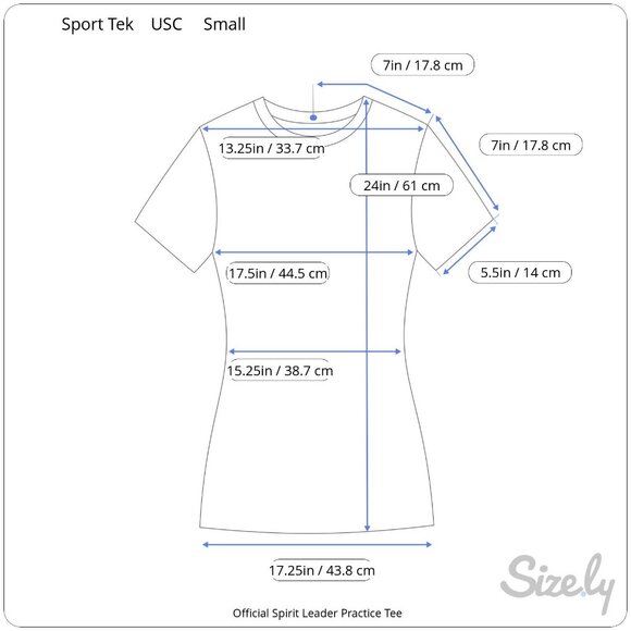 Sport Tek USC Trojans Officially Issued Spirit Leader Practice Tee Small 2018 - Picture 7 of 7